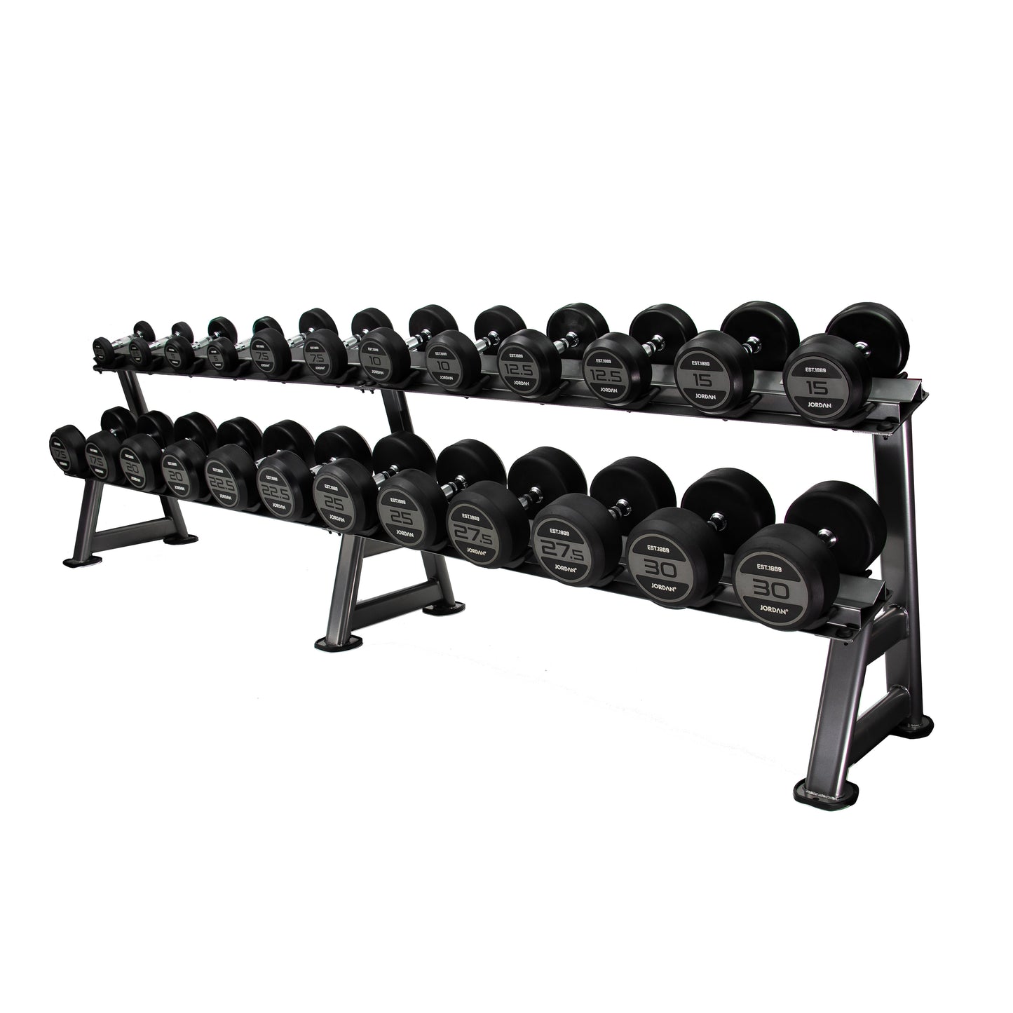 JORDAN 12 Pair Dumbbell Rack (2 tier)