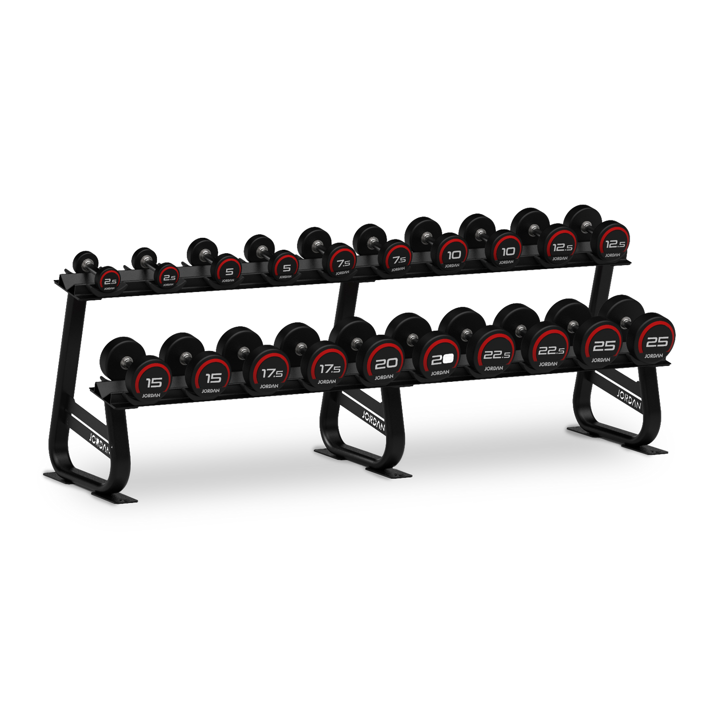 JORDAN Horizontal Dumbbell Racks (S-Series)