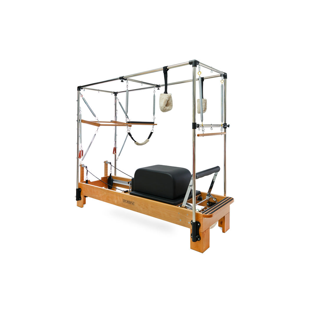 Sportline™ Superior Pilates Combo Cadillac Reformer - Wood