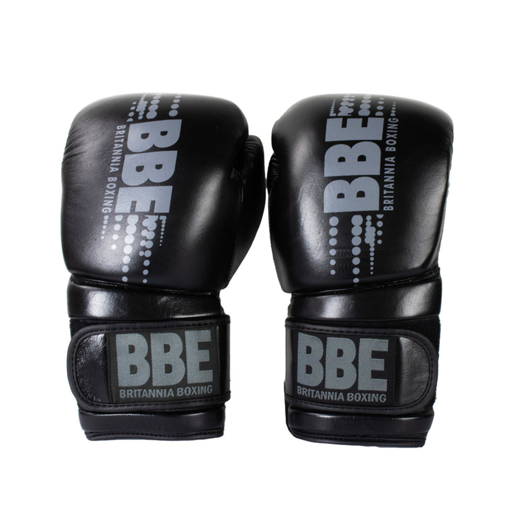 Gants de boxe en cuir BBE Boxing CLUB pour sparring/sac