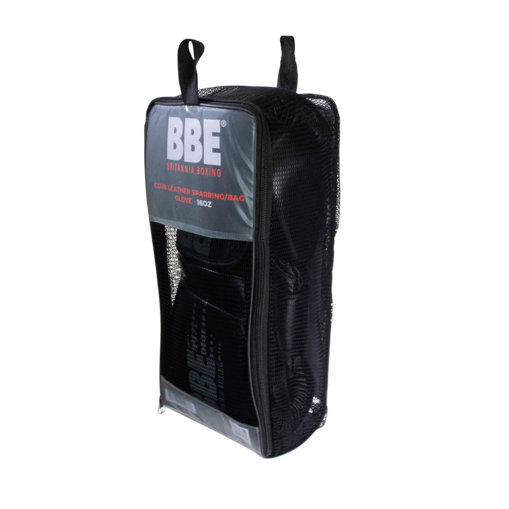 Gants de boxe en cuir BBE Boxing CLUB pour sparring/sac
