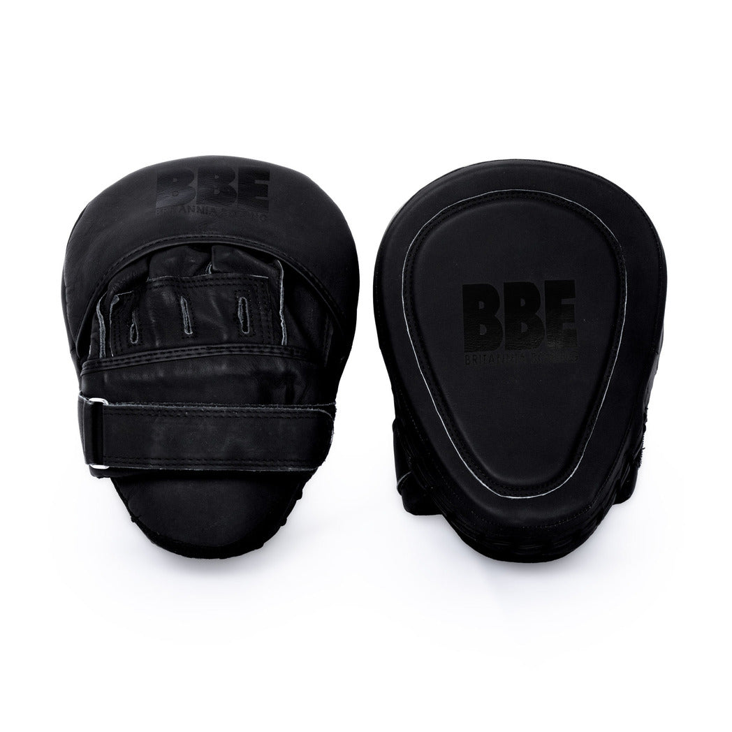 Coussinets de boxe en gel noir mat BBE Boxing