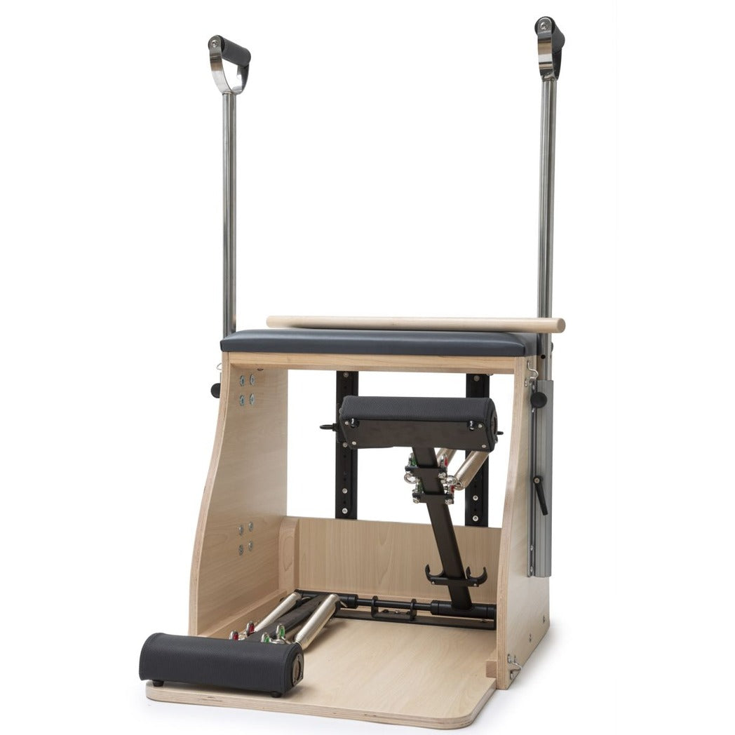 Chaise combinée Elina Pilates avec base en bois