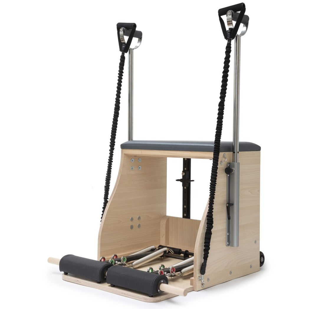 Chaise combinée Elina Pilates avec base en bois
