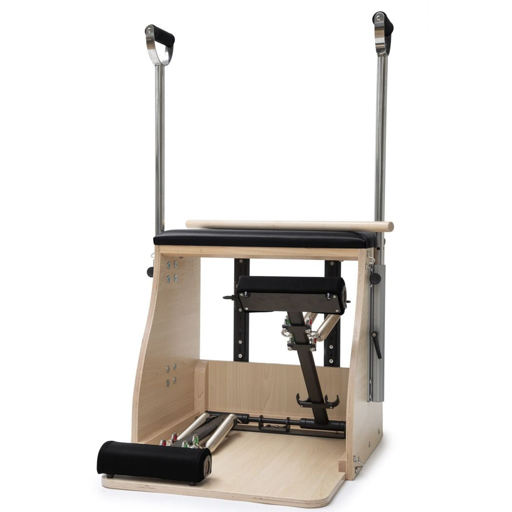 Chaise combinée Elina Pilates avec base en bois