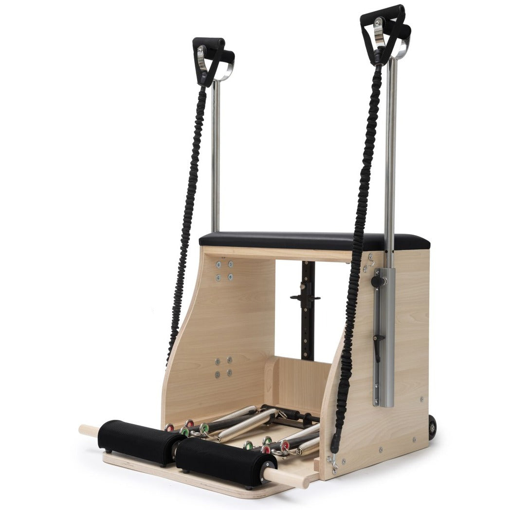 Chaise combinée Elina Pilates avec base en bois