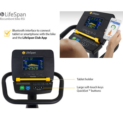 LifeSpan Recumbent Bike R5i Self-Generating