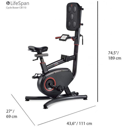 LifeSpan Fitness Cycle Boxer Hometrainer Box-Trainer CB110