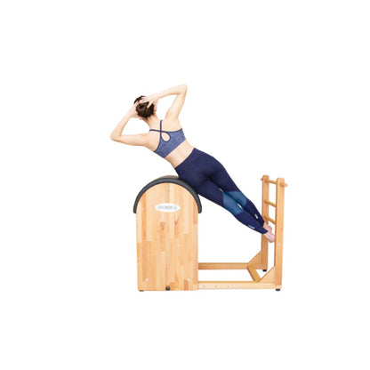 Sportline™ Superior Pilates Ladder Barrel - Wood