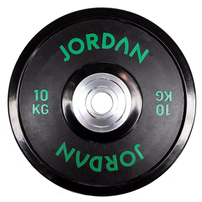 JORDAN Urethane Competition Weight Plate - Coloured Text