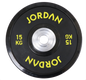 JORDAN Urethane Competition Weight Plate - Coloured Text