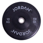 JORDAN HG Black Rubber Bumper Weight Plates