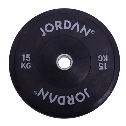 JORDAN HG Black Rubber Bumper Weight Plates