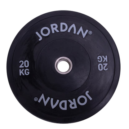 JORDAN HG Black Rubber Bumper Weight Plates