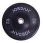 JORDAN HG Black Rubber Bumper Weight Plates