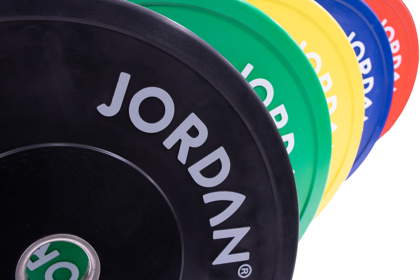 JORDAN HG Coloured Rubber Bumper Weight Plates