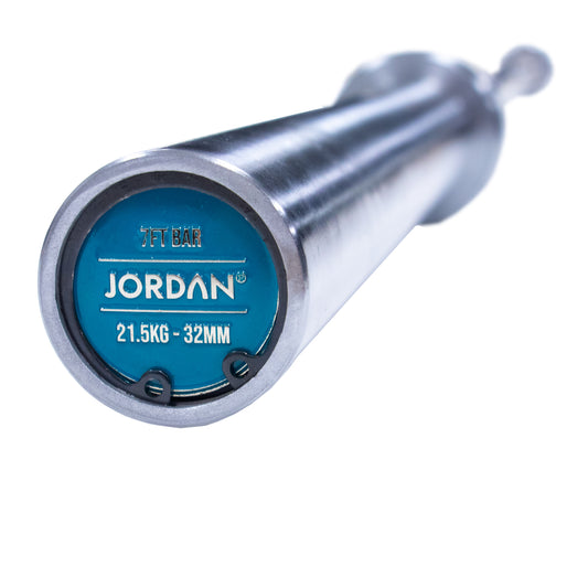 JORDAN Steel Series Straight Olympic Bars with bearings