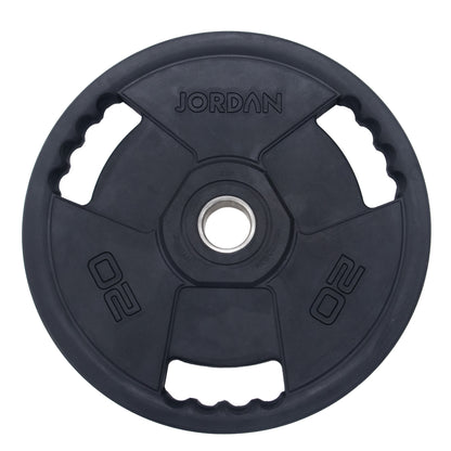 JORDAN Classic Premium Rubber Olympic Weight Plates