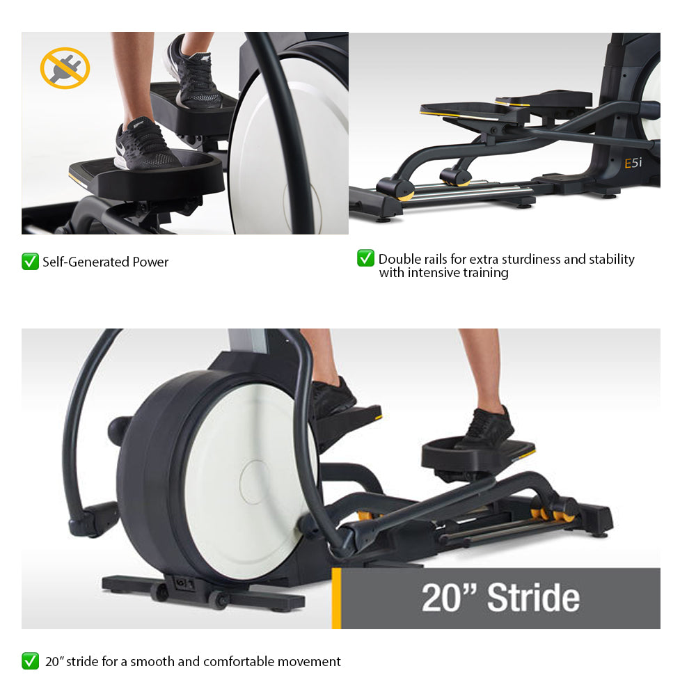 LifeSpan Elliptical trainer E5i+ Self-Generating