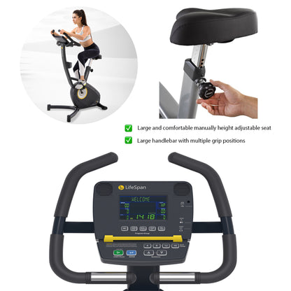 LifeSpan Hometrainer Upright Bike C3i