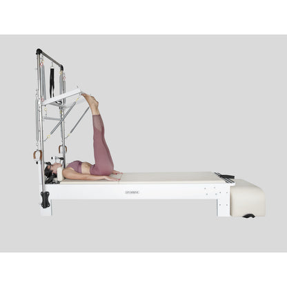 Sportline™ Superior Pilates Tower Reformer - White