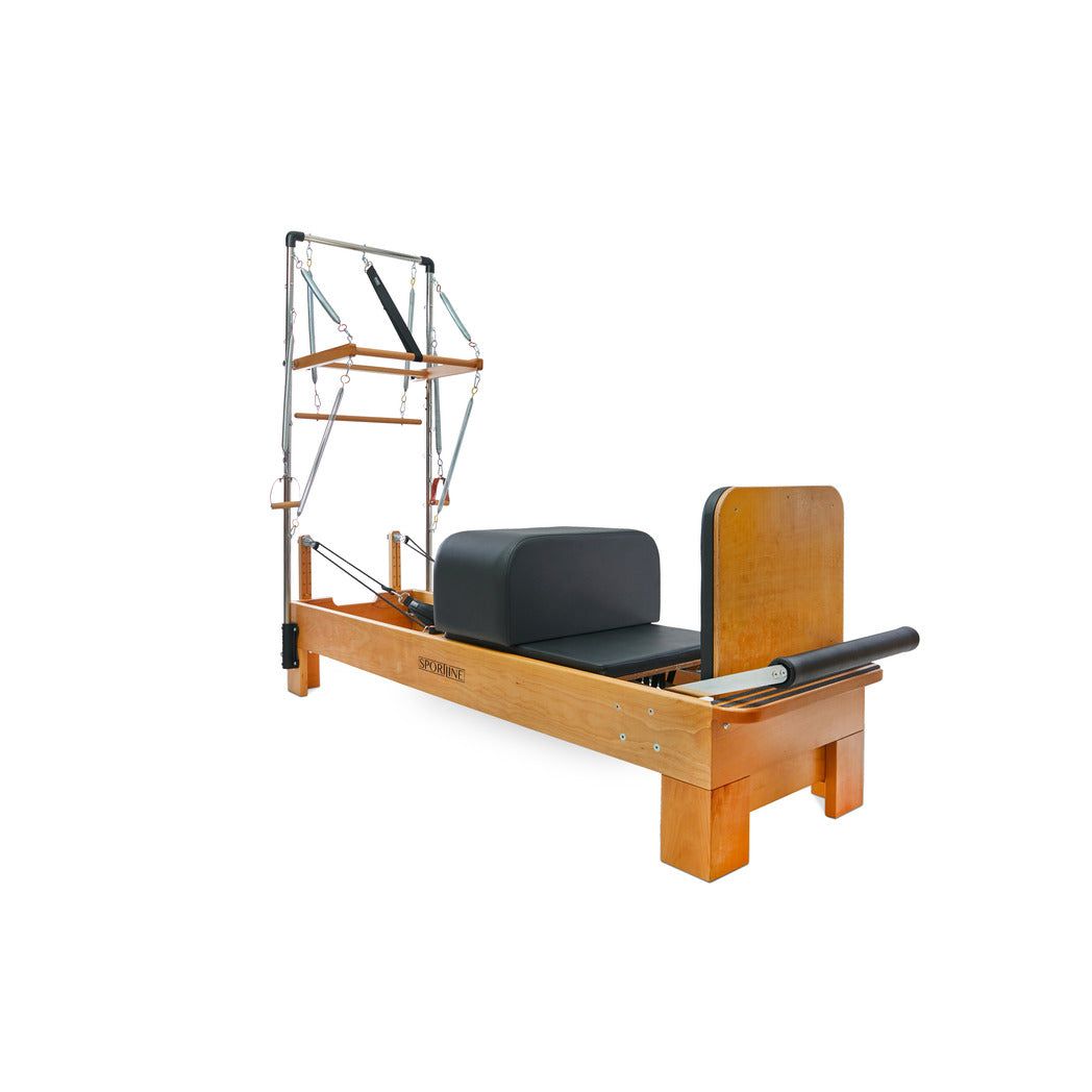 Sportline™ Superior Pilates Tower Reformer - Wood