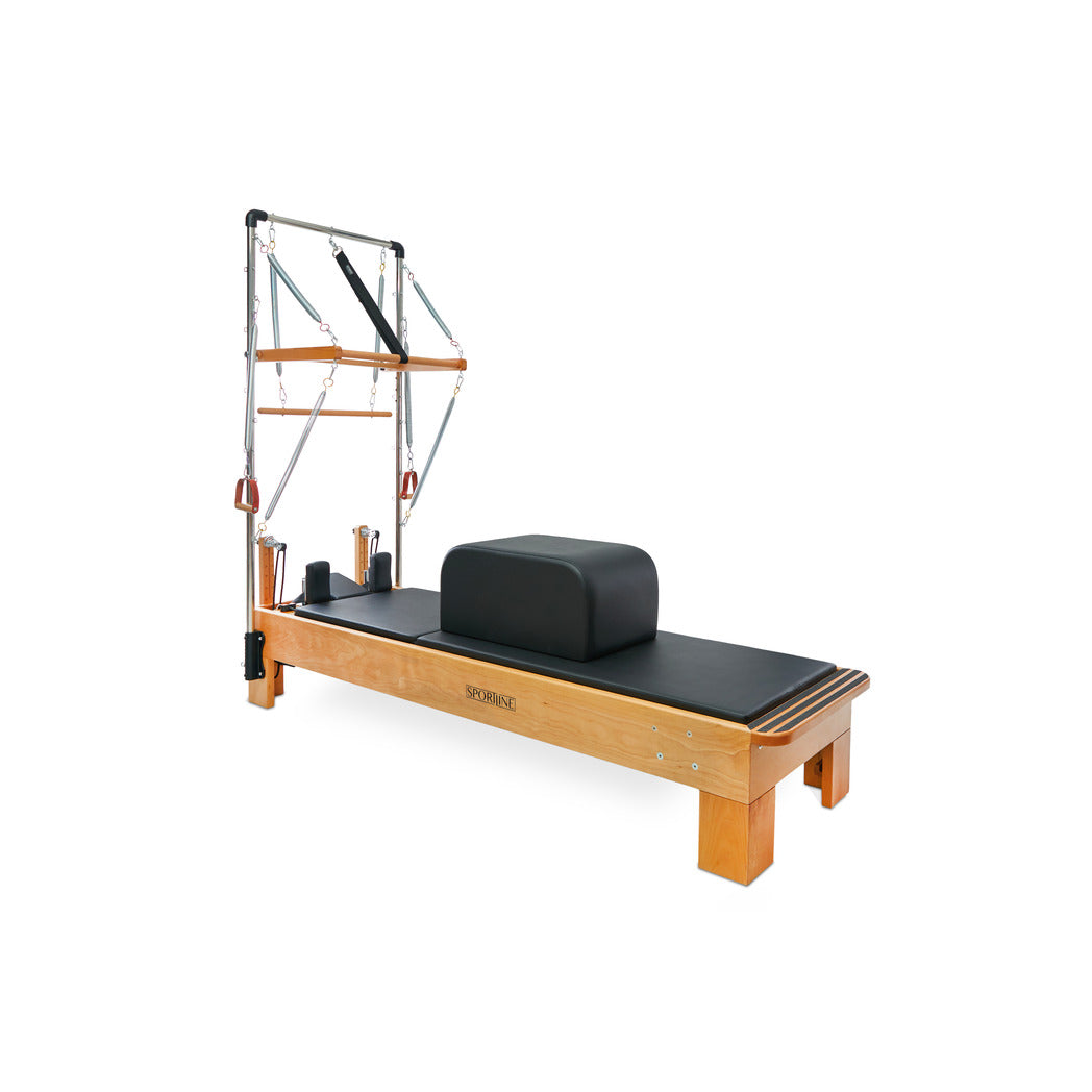 Sportline™ Superior Pilates Tower Reformer - Wood