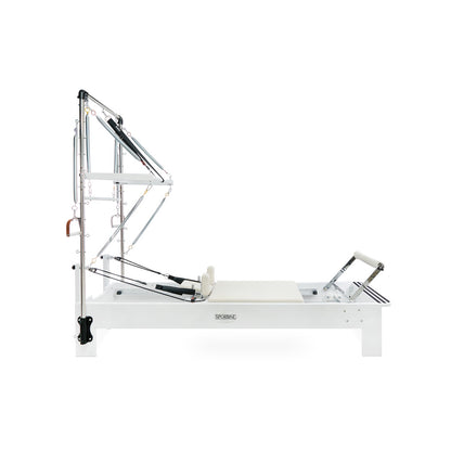 Sportline™ Superior Pilates Tower Reformer - White