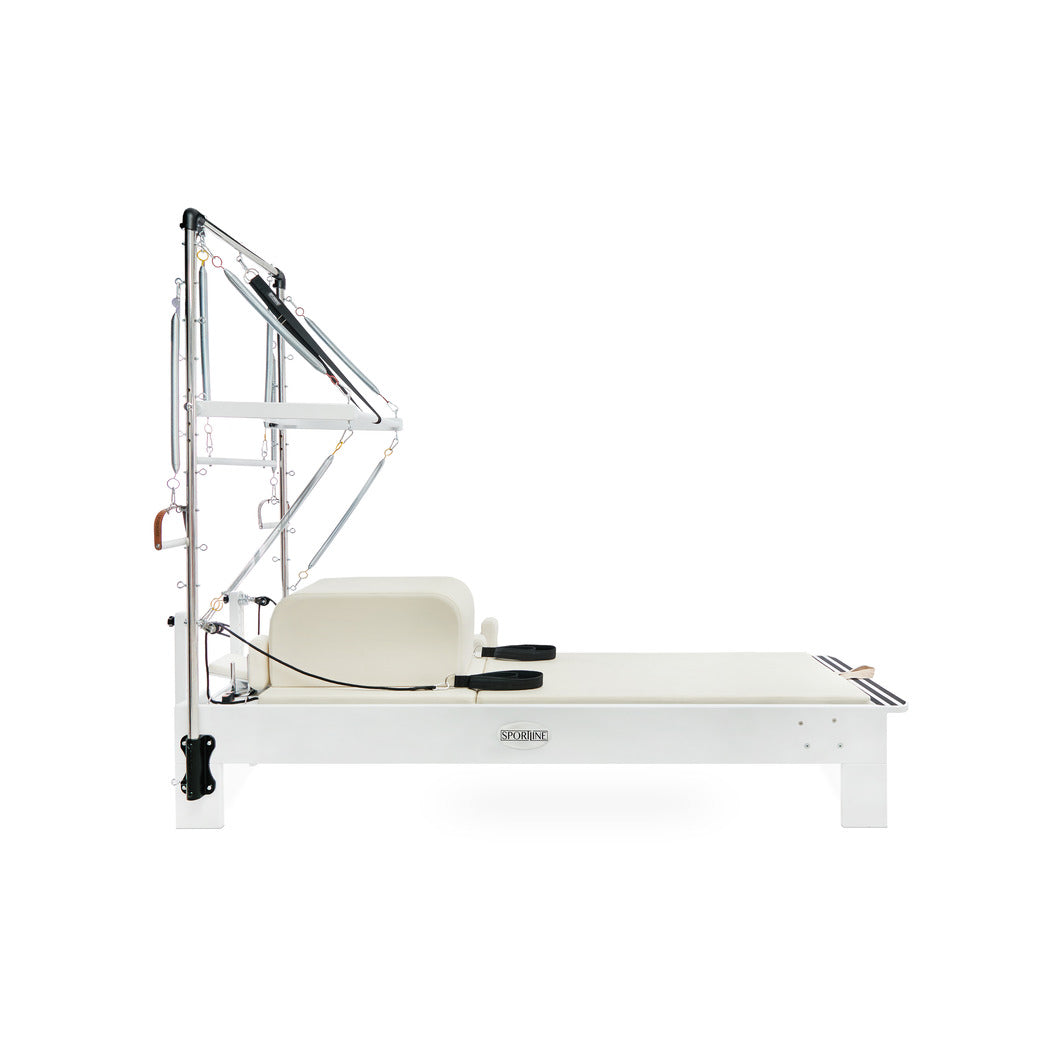 Sportline™ Superior Pilates Tower Reformer - White