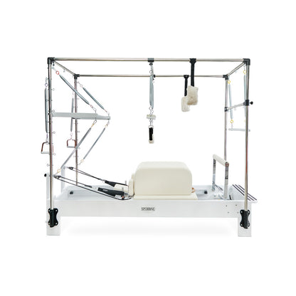 Sportline™ Superior Pilates Combo Cadillac Reformer - White