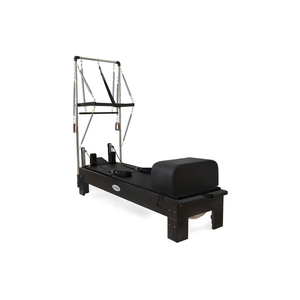 Sportline™ Superior Pilates Tower Reformer - Black