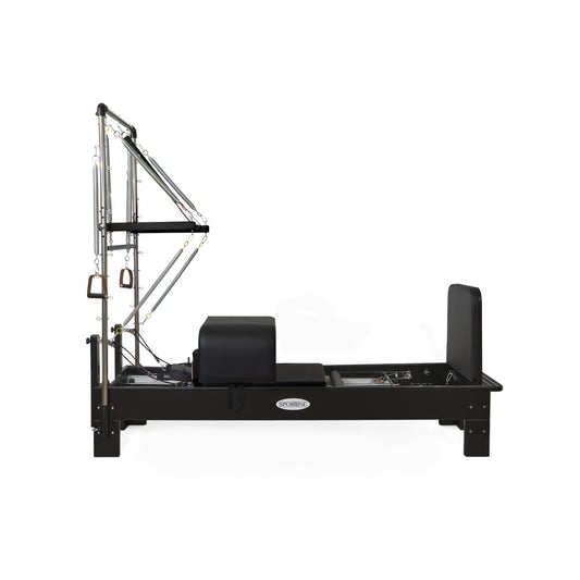 Sportline™ Superior Pilates Tower Reformer - Black