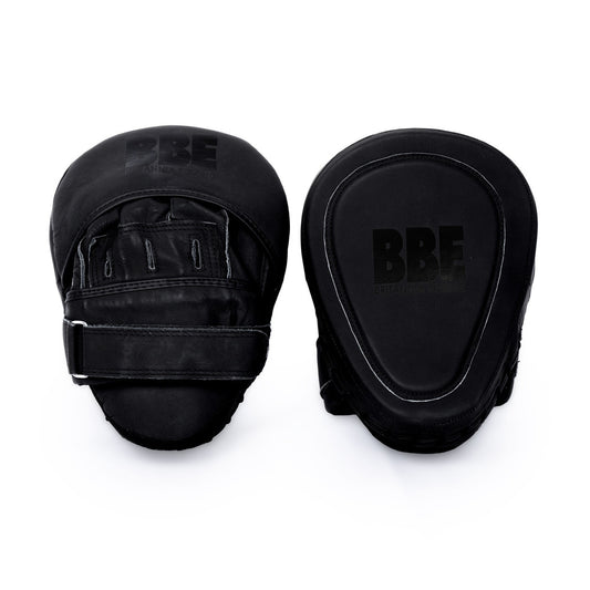 BBE Boxing Matte Black Gel Boxing Focus Pads