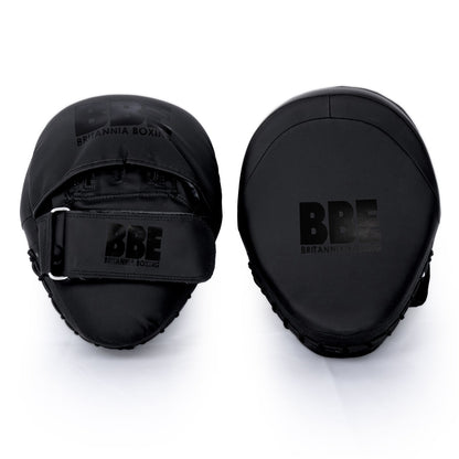 BBE Boxing Matte Black Curved Boxing Hook & Jab Pads