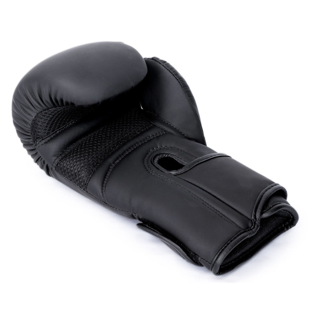 BBE Boxing Matte Black Sparring/Bag Boxing Gloves